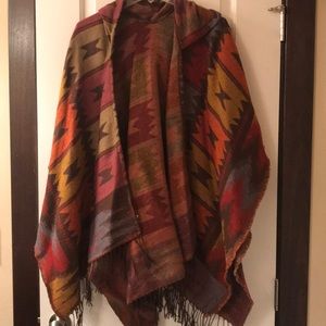 Aztec poncho